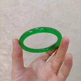 Hand Carved Green Jade Bracelet - Men's & Women's