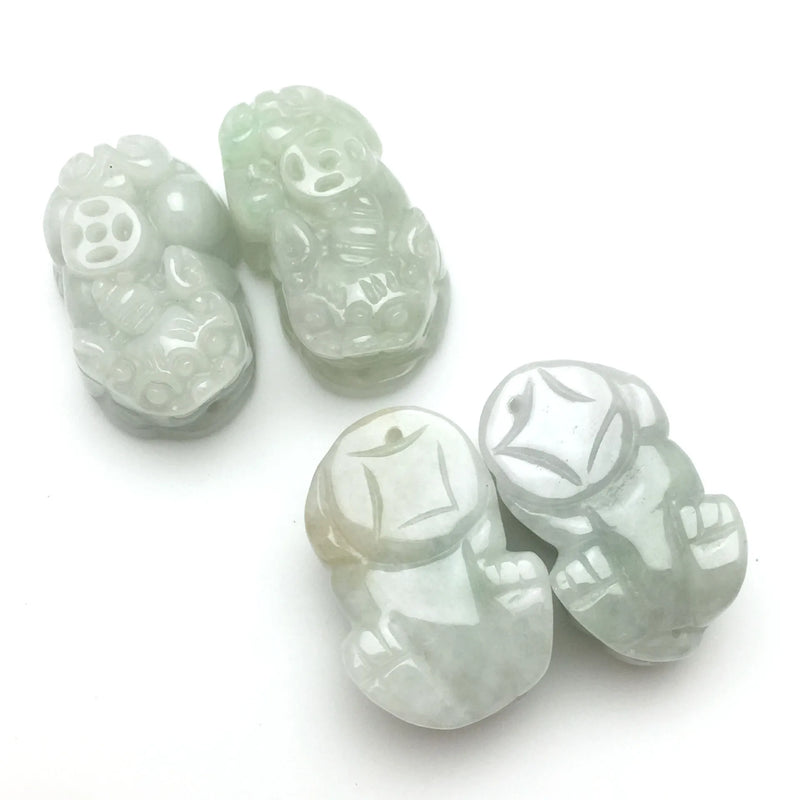 Natural Emerald Money Pixiu Pendant Necklace Jewellery Accessories