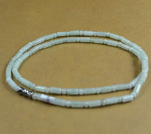 Natural Emerald Necklace Light Green Amulet Bead Jadeite Bride Jewelry