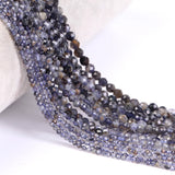 Natural Cordierite Beads 2/3/4mm 15inch