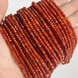 Labradonite Tiger Eye 3x4mm Rondelle Stone Bead for Jewelry Making