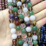 Faceted 4-10mm Natural Stone Spa Set