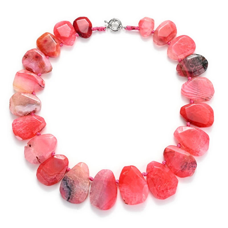 Faceted Agates Amazonite Stone Beads Water Drop Spacer Beads
