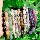 Faceted Amazonite Amethysts Opal Pink Quartz Stone Beads