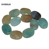 Faceted Amazonite Lapis Lazuli Pearls Stone Beads for Jewelry Making