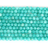 Natural Amazonite Round Stone Beads for Jewelry Making