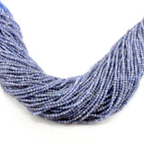 Faceted Tanzanite Seed Beads 2/3/4/5MM High Loose Round
