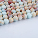 6mm Turquoise Stone Round Football Beads for Jewelry Making