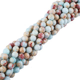 6mm Turquoise Stone Round Football Beads for Jewelry Making
