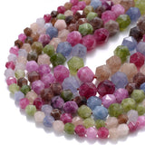 Colorful Tourmaline Stone Beads Crystal Jasper Spacer Bead 6-10mm