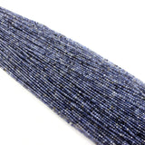 Iolite Faceted Micro Seed Beads 2/3/4MM for Jewelry Making