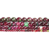 Faceted Epidote Zoisite Stone Beads for Jewelry Making