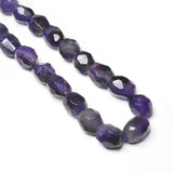 Faceted Freeform Amethysts Beads for Bracelets DIY