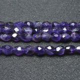 Faceted Freeform Amethysts Beads for Bracelets DIY