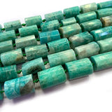 Faceted Green Amazonite Stone Beads for Jewelry Making