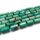 Faceted Green Amazonite Stone Beads for Jewelry Making