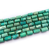 Faceted Green Amazonite Stone Beads for Jewelry Making