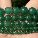 Green Jades Stone Round Beads 4/6/8/10/12mm