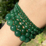 Green Jades Stone Round Beads 4/6/8/10/12mm