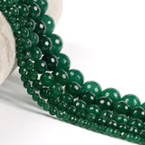 Green Jades Stone Round Beads 4/6/8/10/12mm