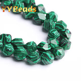 Green Malachite Stone Beads for Jewelry Making 6 8 10mm
