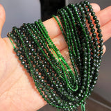 Green Sand Waist Beads 2-4mm Gem Stone 15''