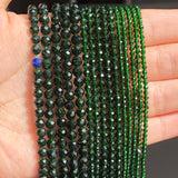Green Sand Waist Beads 2-4mm Gem Stone 15''