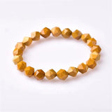 Faceted Mookaite Stone Bracelet 8mm