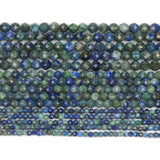 Faceted Phoenix Lapis Loose Beads 15''