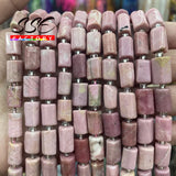 Faceted Red Rhodochrosite Stone Beads 8x11mm 15 Inches