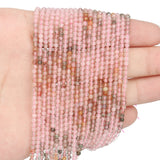 Red Strawberry Quartz Stone Beads 2mm Round Loose Spacer Bead 15''