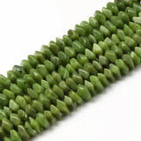 Faceted Green Jade Stone Beads for Jewelry Making