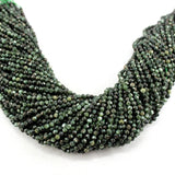 Natural Seraphinite Seed Beads 2/3/4MM For Jewelry Making