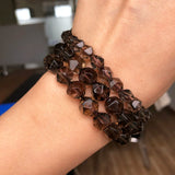Faceted Smoky Quartzs Stone Beads 6 8 10mm