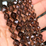 Faceted Smoky Quartzs Stone Beads 6 8 10mm