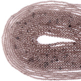 Faceted Smoky Quartz Round Beads 2-4mm for Jewelry Making