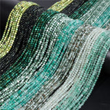 Natural Faceted Stone Bead 2 3 4mm Tiny Quartz Agates Loose Spacer Beads