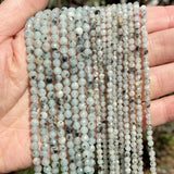 Natural Tianshan Stone Round Spacer Beads 2 3 4mm