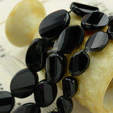 Faceted Twist Twisted Olivary Oval Agates Beads for Jewelry Making 15''