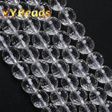 12mm Faceted Clear Crystal Spacer Beads for Jewelry Making