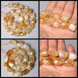 Natural Yellow Citrines Crystal Beads for DIY Jewelry Making