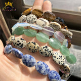 Faceted Yellow Tiger Eye Aventurine Jaspers Stone Beads for Jewelry Making