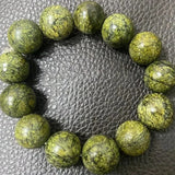 Tibetan Jade Medicine Wang Shi Mesh Bracelet for Men