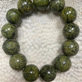 Tibetan Jade Medicine Wang Shi Mesh Bracelet for Men