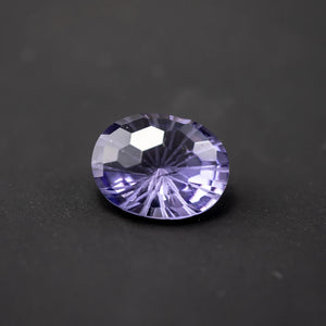 8MM Amethyst Ring Face Necklace DIY Jewelry Making Gemstone