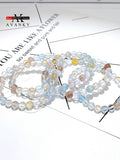 Natural Citrine Crystal Single Lap Bracelet Necklace for Women