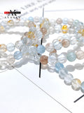 Natural Citrine Crystal Single Lap Bracelet Necklace for Women