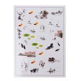 Natural Flowers Leaves Goldfish Epoxy Resin Fillers Jewelry Fillings Materials