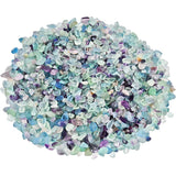 Fluorite Tourmaline Tumbled Chips Stone Crushed Crystal Quartz 1lb