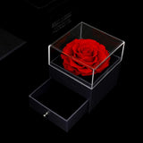 Preserved Flowers Proposal Ring Case: Christmas Gift